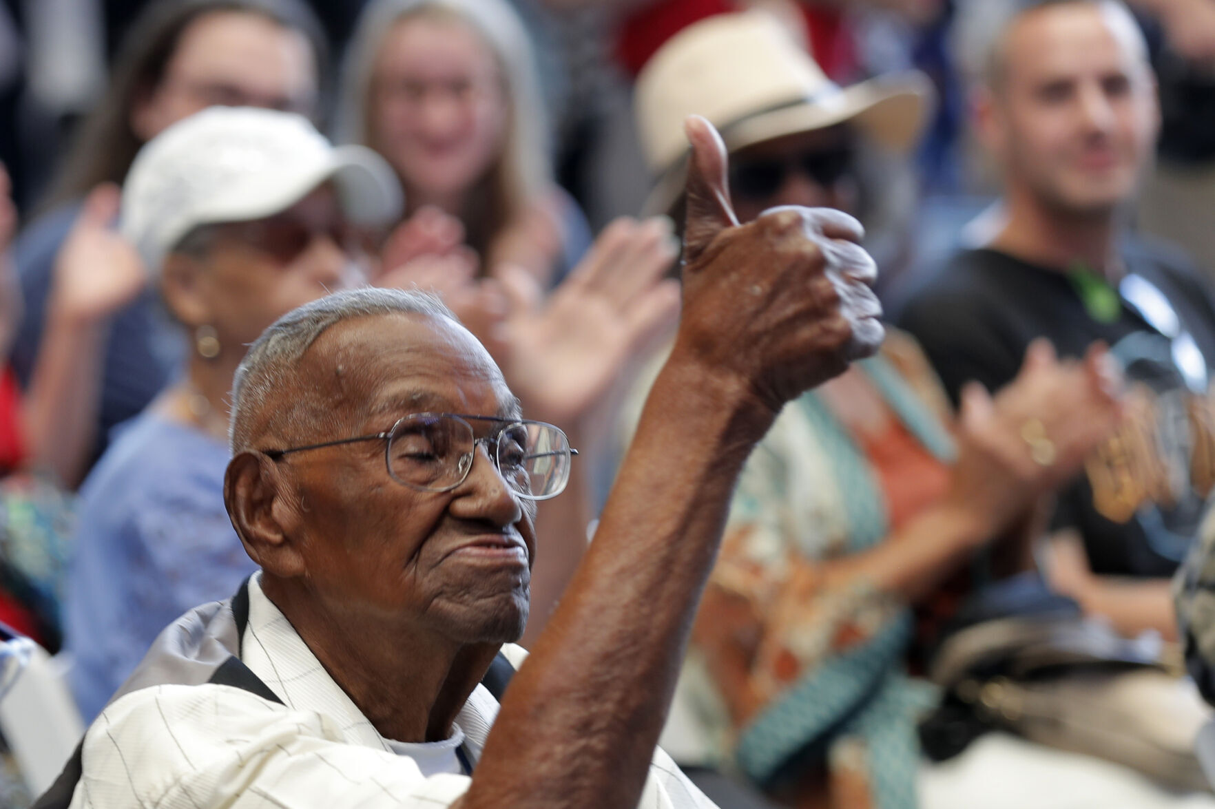 Oldest WWII Vet Birthday